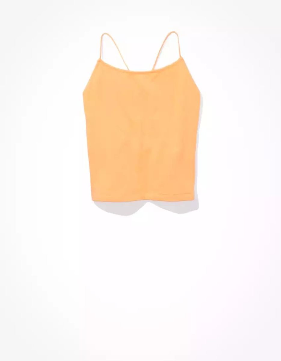 Debardeur American Eagle AE Lanières-Go-Lucky Cami Orange Femme | AXW-00603623